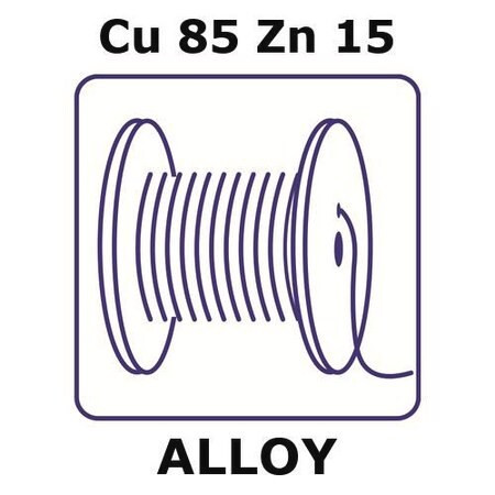 gilding metal alloy, cu85zn15 (c15-1443-558)