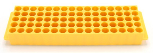 microtube rack 80 microtubes yellow