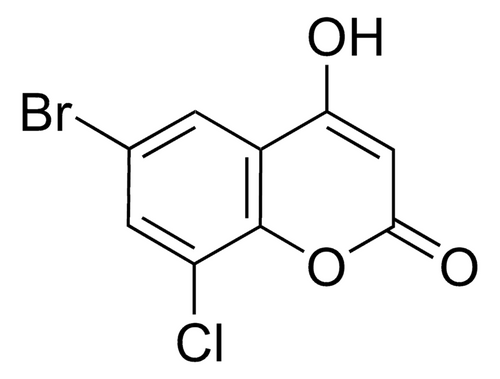 6-bromo-8-chloro-4-hydroxycoumarin
