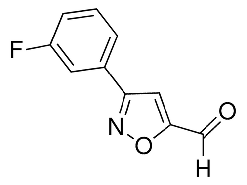 3-(3-fluorophenyl)isoxazole-5-carbaldehyde