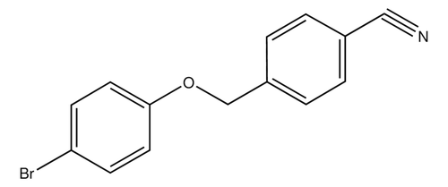 4-(4-bromophenoxymethyl)benzonitrile