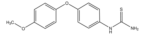 1-(4-(4-methoxyphenoxy)phenyl)thiourea