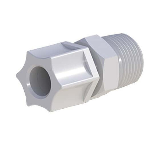 adapter 1/2odx1/2nptm pp 5pk