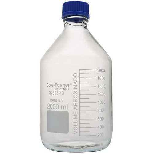 e plus med bottle 2 l 1/ea