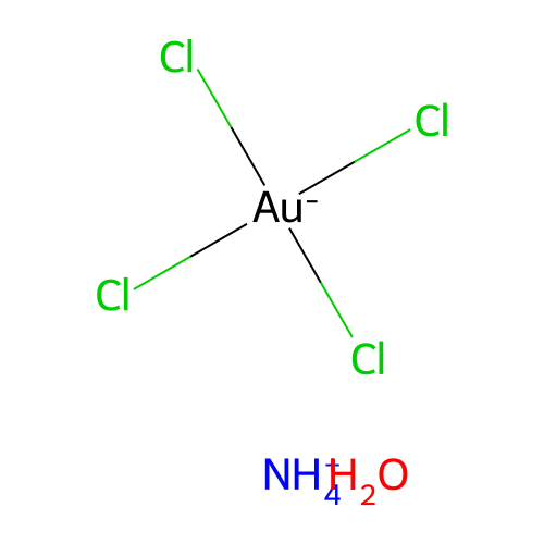 ammonium tetrachloroaurate(iii) hydrate