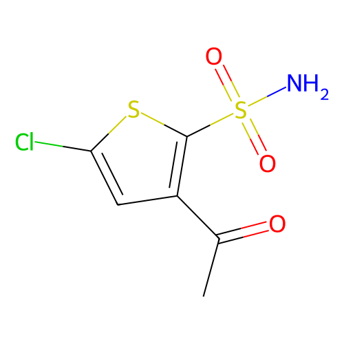 3-acetyl-2-(aminosulfonyl)-5-chlorothiophene