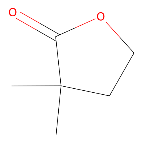 α,α-dimethyl-γ-butyrolactone