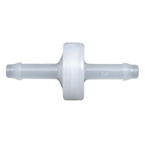 mini valv chck pvdf 3/16"id ea