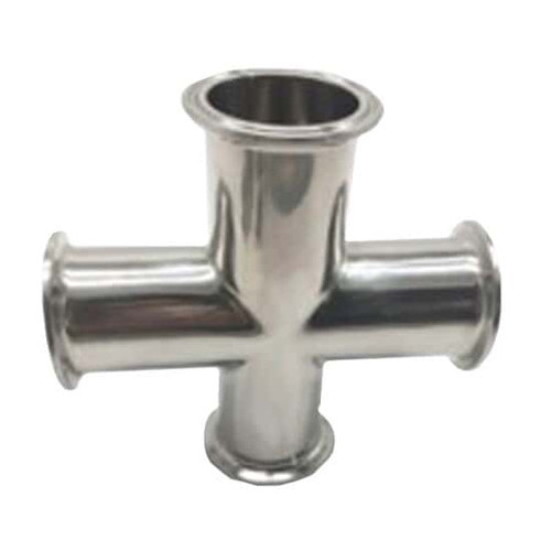 ftng cross ss 1.5" sanitary ea