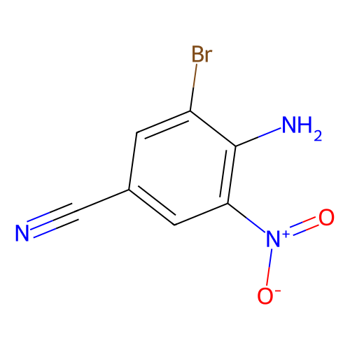 4-amino-3-bromo-5-nitrobenzonitrile