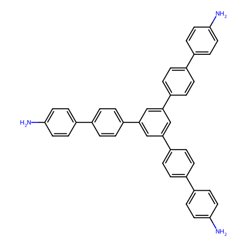 5''-(4'-amino-[1,1'-biphenyl]-4-yl)-[1,1':4',1'':3'',1''':4''',1''''-quinquephenyl]-4,4''''-diamine