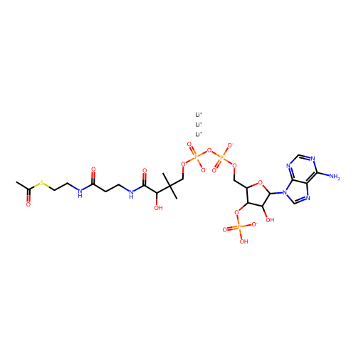 acetyl coenzyme a trilithium salt