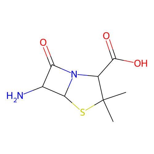 (+)-6-aminopenicillanic acid