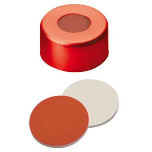 crimp cap 11mm rbr/tfe 1000/pk