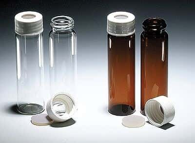 vials amber 60ml w/cert 72/cs