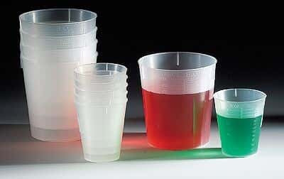 beaker stackable pp 16oz 25/pk