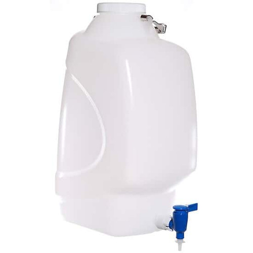 rect pp carboy w spigot 20l