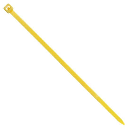 ties 4in solid yellow 1000/pk