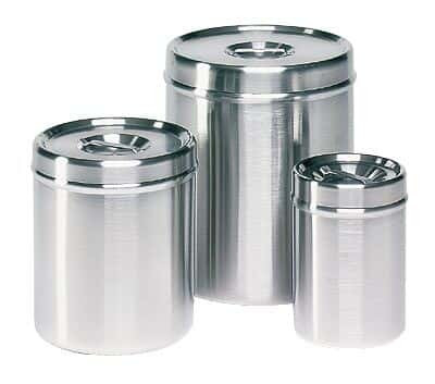 container w/cover ss 4 1/2qt