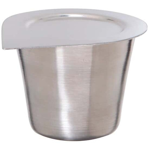 crucible ss w/ lid 30ml 1/ea