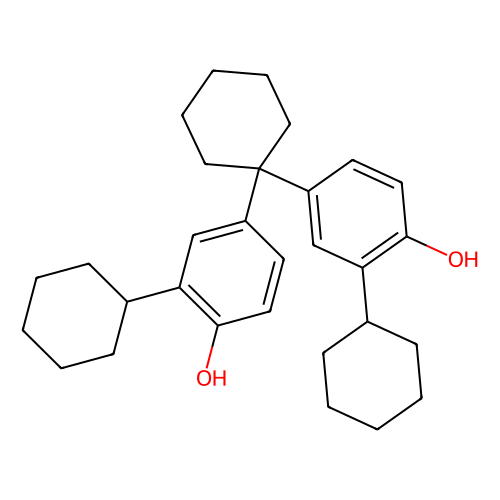 1,1-bis(3-cyclohexyl-4-hydroxyphenyl)cyclohexane