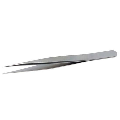 ss tweezer flat fine tip 90mm