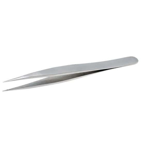 ss tweezer strong tip 115mm