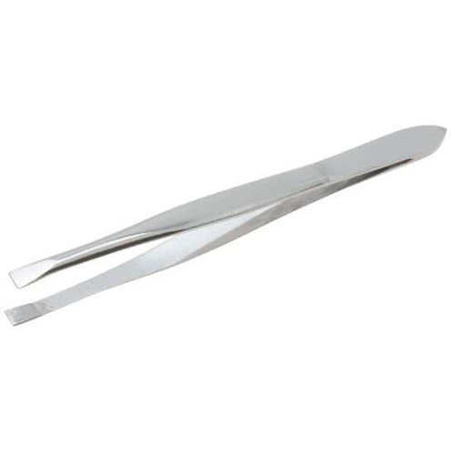 ss tweezer mini flat tip 89mm