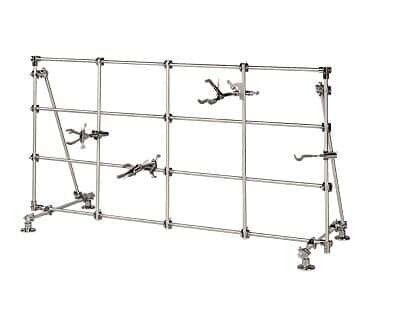 lab frame aluminium medium