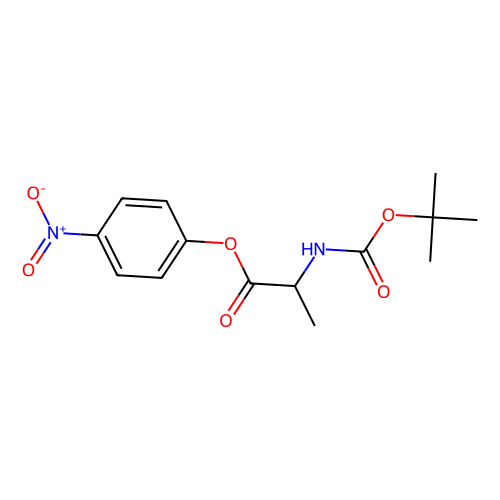 n-boc-l-alanine 4-nitrophenyl ester
