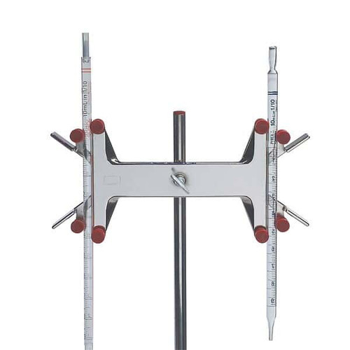 double buret clamp s/s