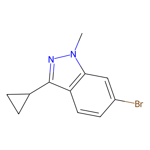 6-bromo-3-cyclopropyl-1-methylindazole