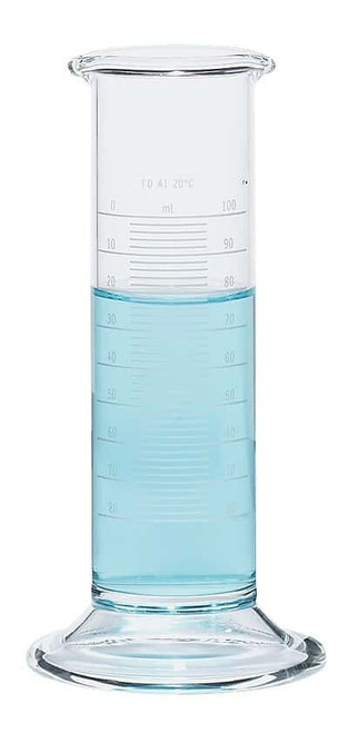 cylinder 100ml lowform 1/pk