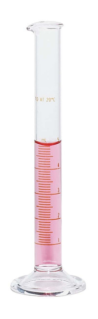 cylinder 50ml amber class b td