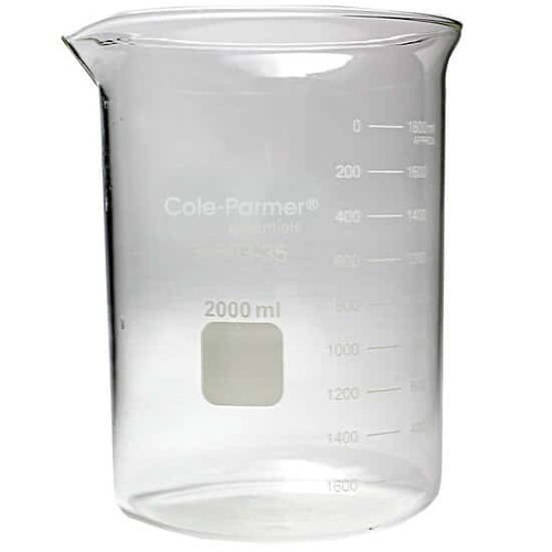 e plus low beaker 2000 ml 2/pk