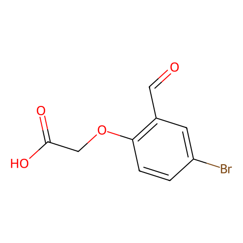 2-(4-bromo-2-formylphenoxy)acetic acid