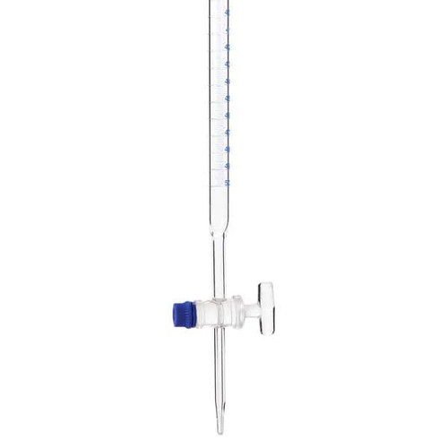 cp buret 100ml glass stop