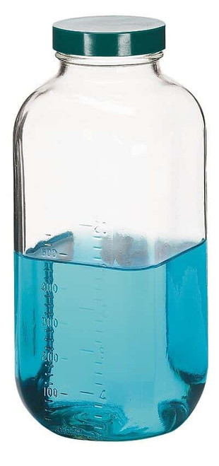 bottle glass sq .5oz 48/cs