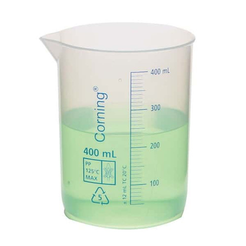 beaker low-form 600ml pp 6/cs