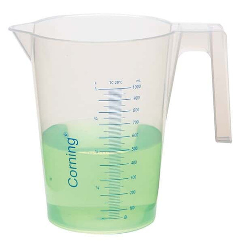 beaker corning 2l pp 8/cs