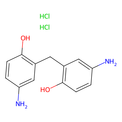 bis-(5-amino-2-hydroxyphenyl)methane dihydrochloride