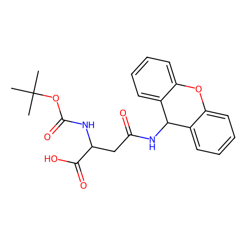 boc-d-asn(xan)-oh