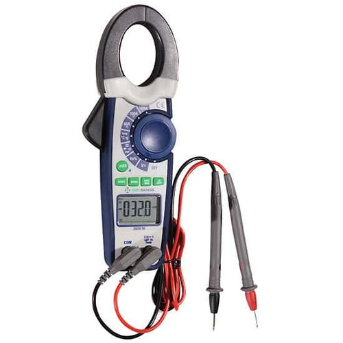 clamp meter 6k count trms 1000