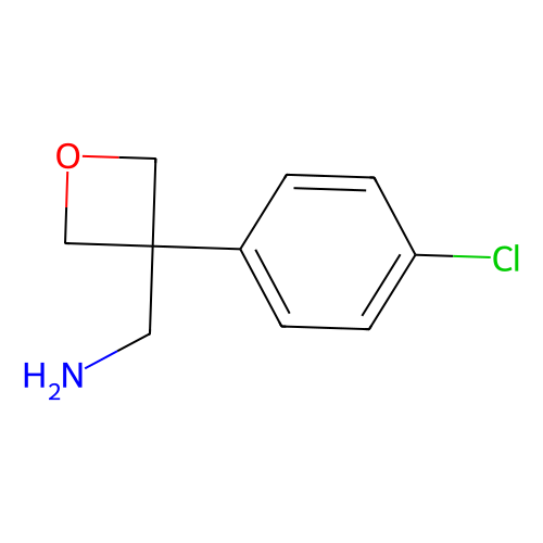 (3-(4-chlorophenyl)oxetan-3-yl)methanamine