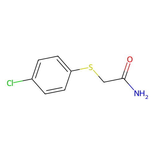 2-(4-chlorophenylthio)acetamide