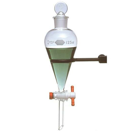 separatory funnel 250ml 4/cs