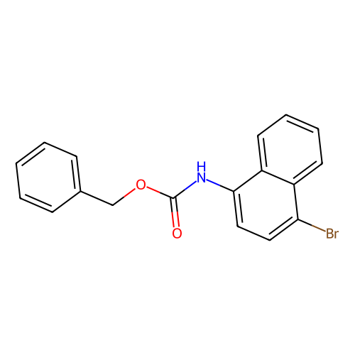 1-(cbz-amino)-4-bromonaphthalene