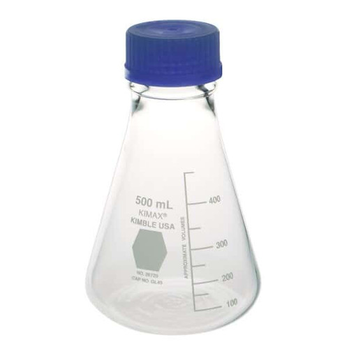 erlenmeyer flask; 500ml; 6/cs