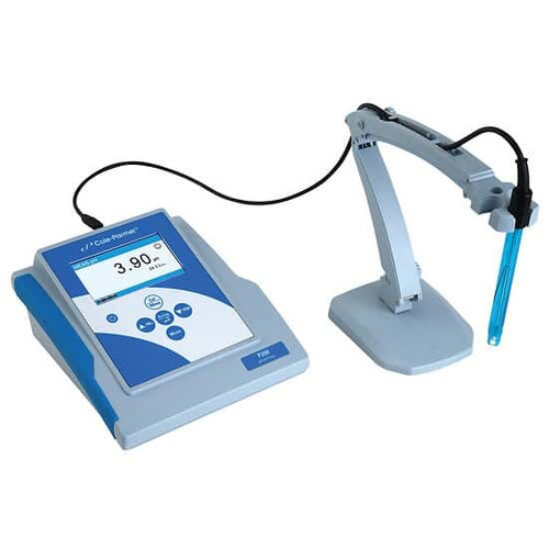 ph meter+electrode+holder