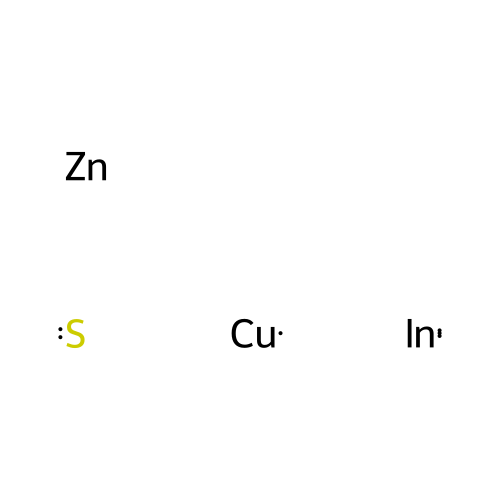 copper indium disulfide/zinc sulfide quantum dots